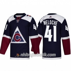 Män Ishockey Colorado Avalanche Tröja Nicolas Meloche 41 Alternate Adidas 2018-19 Authentic